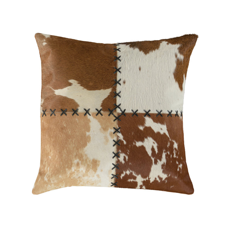 Coussin en cuir