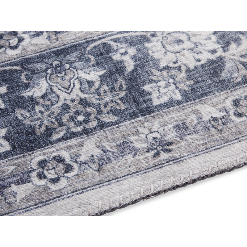 Nain Tufted Sapphire Rug, Rectangle 80 x 150cm