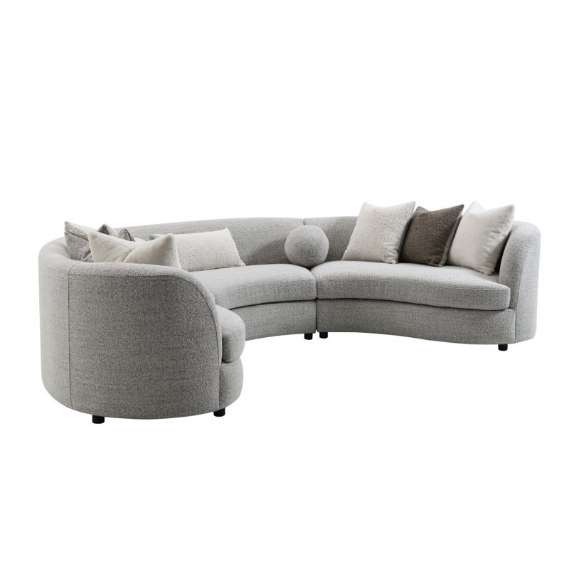 SECTIONAL SOFA W/9 PILLOWS
