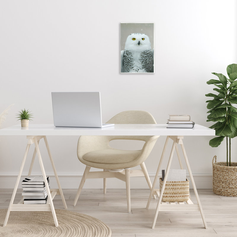 «Snowy Owl» par Carrie Ann Grippo-Pike, H 15 po x l 10 po