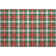 Premium Machine Washable Dockside AMF1817 Christmas Plaid Rug