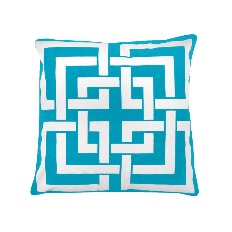 Coussin Zaira, Bleu pastel