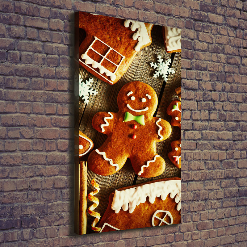 Gingerbreads - Wrapped Canvas Print