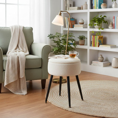 Metal Accent Stool