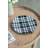 Valdivia Plastic / Acrylic Plaid Charger
