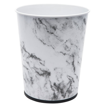 Metal Open Waste Basket - 1.32 Gallons