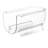 Pantry Partners 2 Bottle Tabletop Wine Bottle Rack in Clear