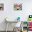 Illustration moderne et moderne d'un collage de papillons vifs par Porter Hastings - Peinture-70549068-70549083