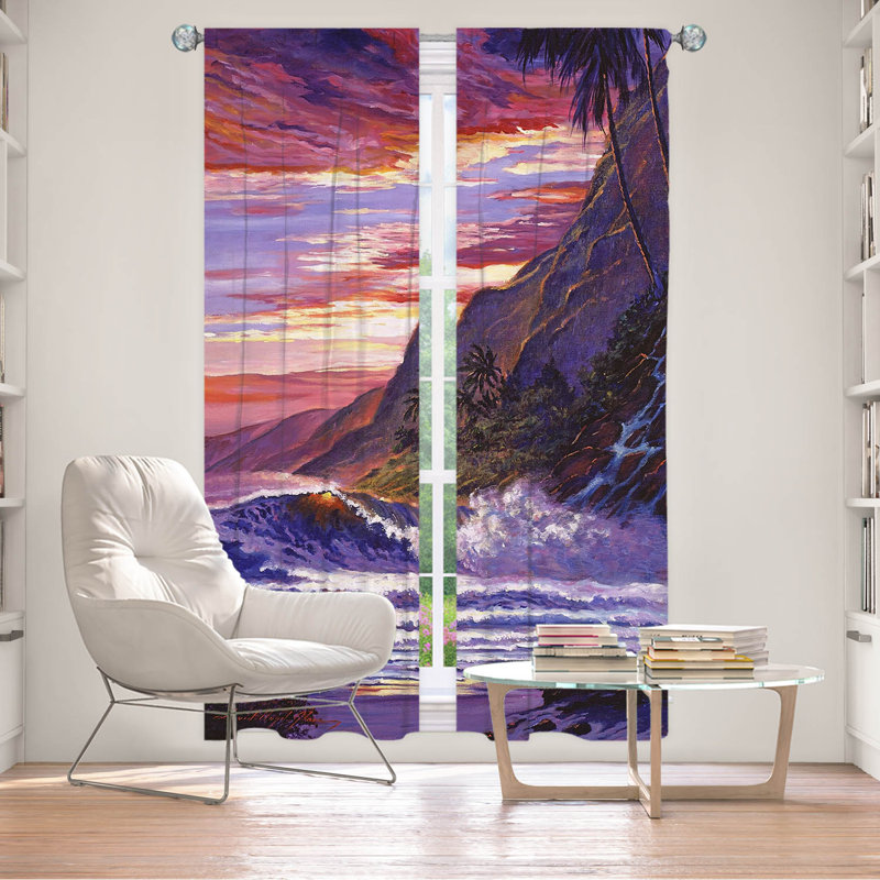 Rideau simple obscurcissant avec passe-tringle Delaughter, L 20 po x L 52 po