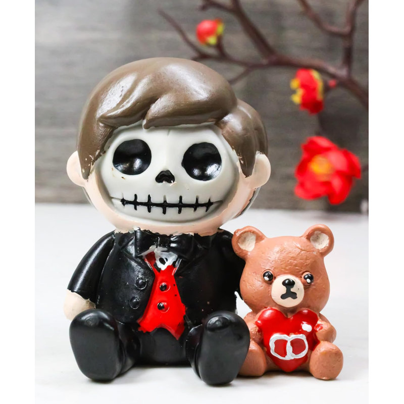 Figurine Mr Furrybones Vampire avec ours vaudou