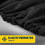 Housse pour vélo de montagne Seal Skin, protection extérieure imperméable et robuste avec système de boucle coupe-vent (noir, 190 x 106 x 84 cm)