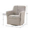 Fauteuil oscillant pivotant Augustine