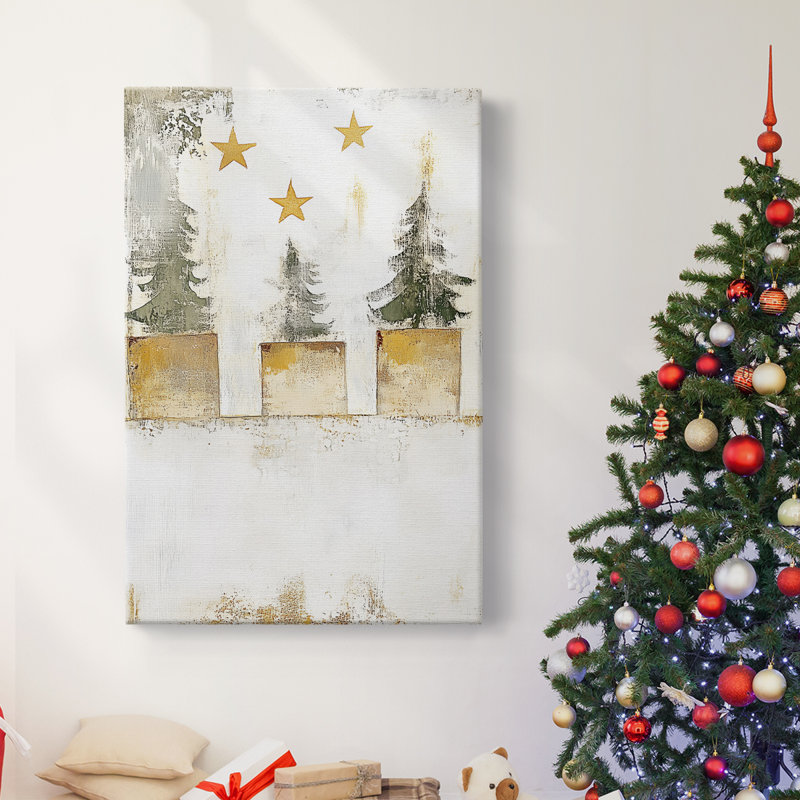 Art des Fêtes de Noël - Toile tendue avec châssis Dccxxix