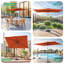 Parasol de marché éclairé 72 po 108 po Sabree-1499669250