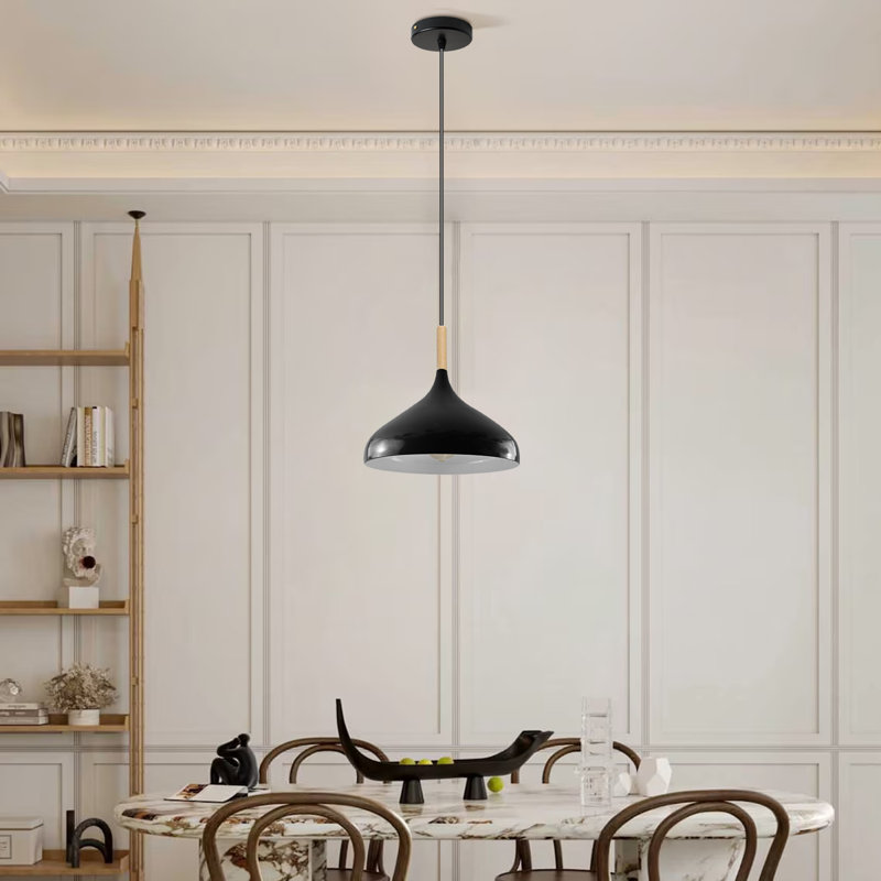 Marlborough 1 - Light Dome Pendant, Black