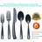 Latitude Run® Egypt Stainless Steel Flatware Set - Service for 4-776096140