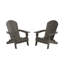 Chaise Adirondack pliante en plastique Arrlo-88382320