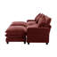 Causeuse multifonctionnelle en chenille de 111 po avec repose-pieds-837293161