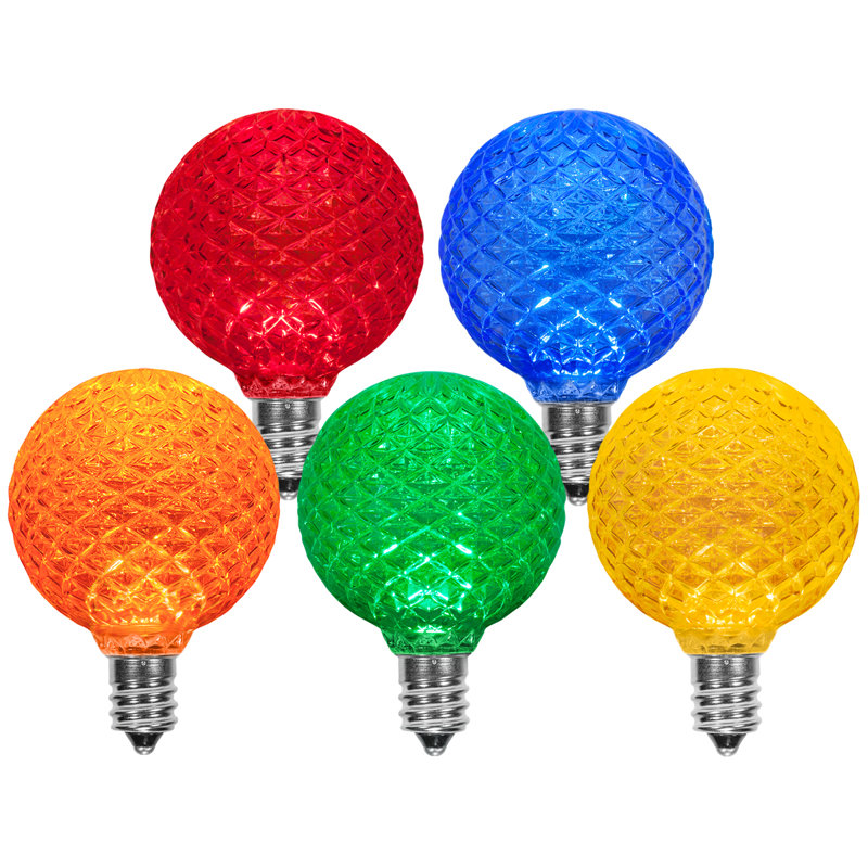 25 Watt Equivalent Multicolor 130-Volt Light Bulb