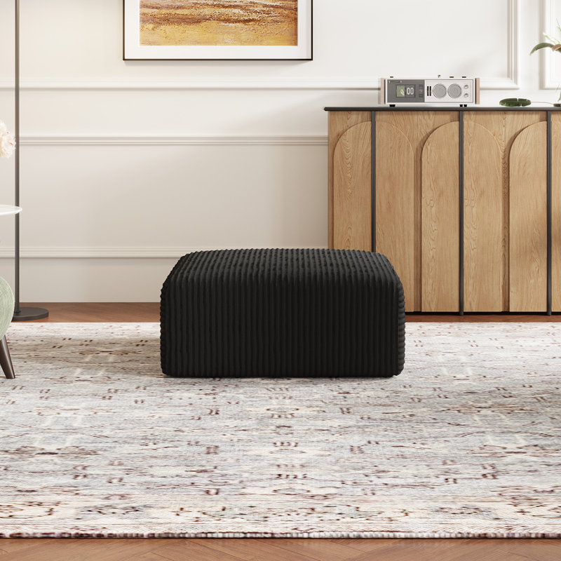 Modern Plush-upholstered Accent Sofa