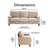 Serta Palisades 77" Sofa with Storage-230395092
