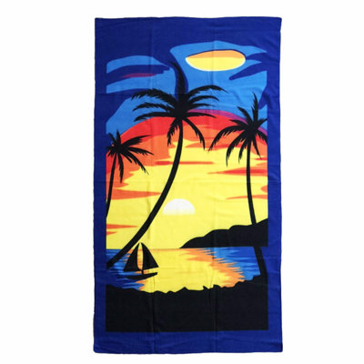 Sunset Bliss Oversize Beach Towel 40x70