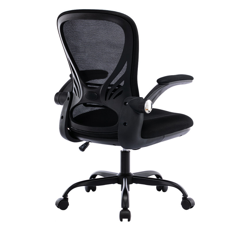 Desk Chair, Black, Black