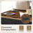 32.4" Kitchen Island with Power Outlets & Drop Leaf-1908742833