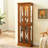 Ahriya Diapaly Dining Cabinet with Adjustable Shelves and Mirrored Back Panel-73061009