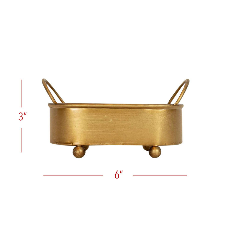 Mini jardinière en laiton Mercer41