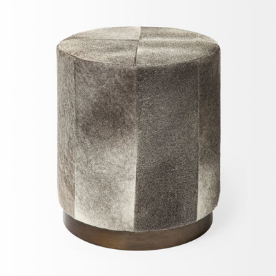 Studdard Leather Ottoman