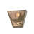 Rustic Lodge Flush Mounted Sconce