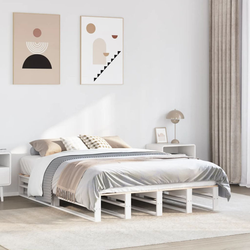 Conrada Solid Wood Bed, Small Single (2'6), White