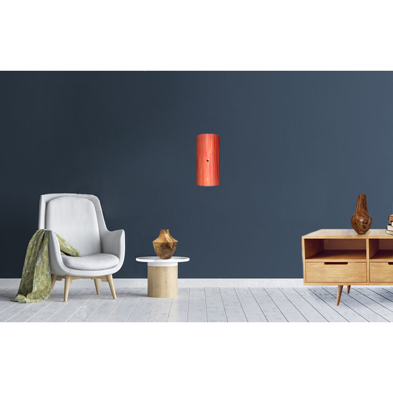 Plafonnier encastré 2 lumières narrow Nishimura, Mandarine