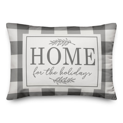 Coussin Home for the Holidays