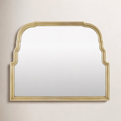 Canterbury Antique Brass Wall Mirror