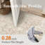 Tapis beige lavable rétro avec envers antidérapant Bremerton-785227944-784230868