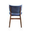 Chaise d'appoint rembourrée (ensemble de 2)