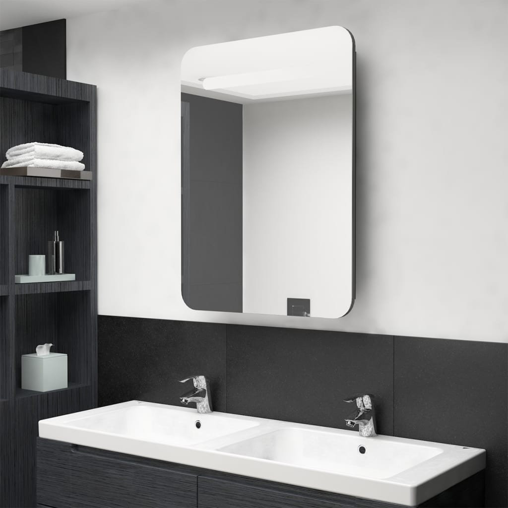 Lirah 600mm W 800mm H Surface Frameless Medicine Cabinet Mirror 2 Fixed
