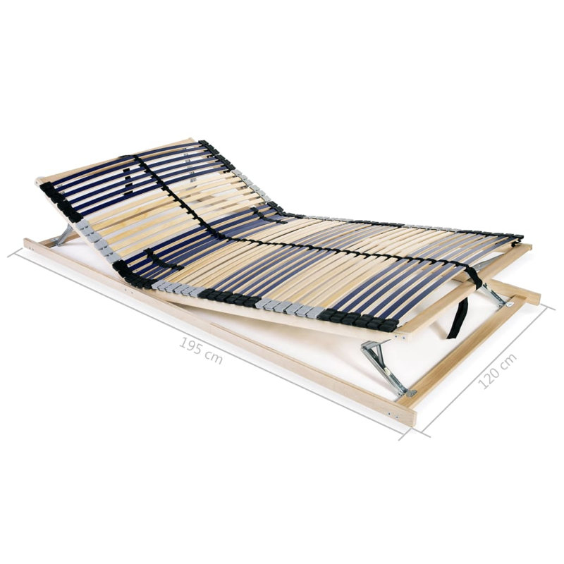 Gillian Platform Bed, Double (4'6), Blue