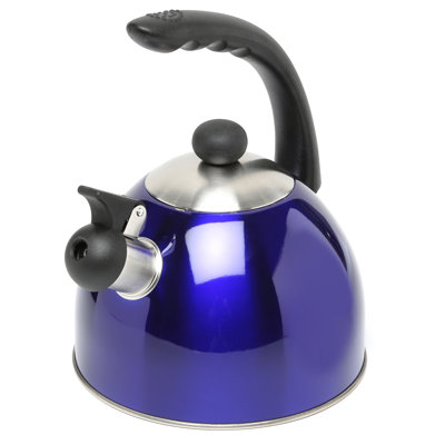 Creative Home 2.1 Quarts Stainless Steel Whistling Stovetop Tea Kettle