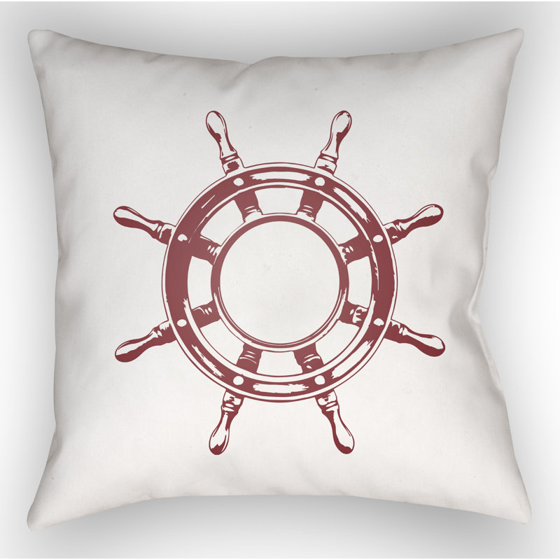 Throw Pillow, 18" H x 18" W x 4" D, Navy