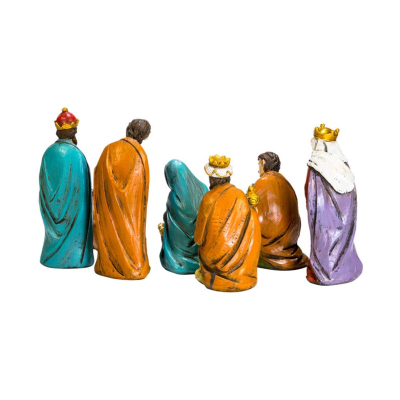 Kurt Adler 8 Pouces Résine Nativity Set De 9 Pièces