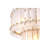 Blason 10 - Light Dimmable Tiered Chandelier