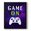 «It's Game On II», toile encadrée de qualité supérieure - prête à être accrochée-590006463-590006460