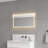 LED Bathroom Mirror with Front-lit, 3 Colors Temperature & Dimmable Light-93928839-93928840