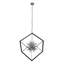Cheryll 6 - Light Chrome Square/Rectangle Pendant