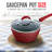 Nutrichef Saucepan Pot With Lid - Non-Stick High-Qualified Kitchen Cookware, 1.7 Quart (Works With Model: NCCW11RDD)