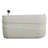 57.13'' x 29.88'' Acrylic Bathtub with Faucet-17549339