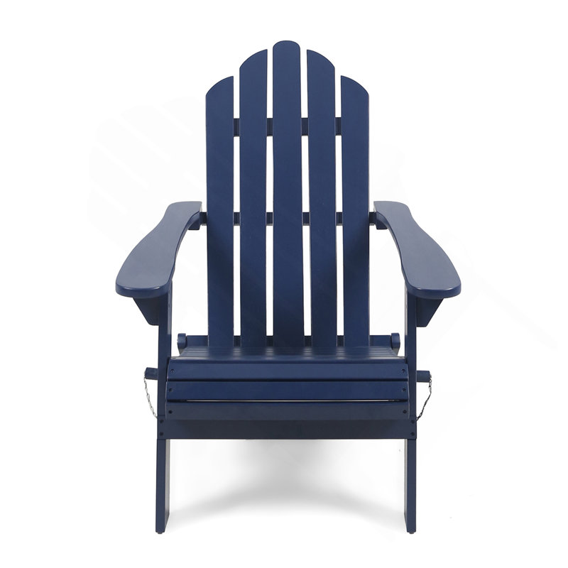 HOLLYWOOD  FOLDABLE ADIRONDACK CHAIR, Blue